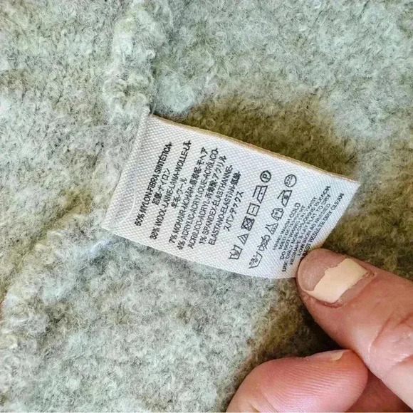 Women's Free People Grey Sweater Long Sleeve Open Front Cardigan Size XSmall - Picture 3 of 4